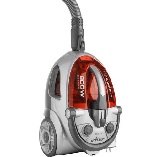 SENCOR SVC 730RD-EUE2 Porzsák nélküli porszívó, portartály: 1,5L, 800W, Piros