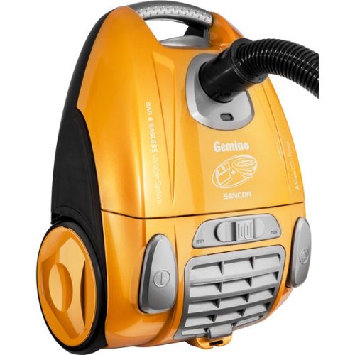 SENCOR SVC 900-EUE3 2in1 Porzsákos/porzsák nélküli porszívó, 3L/4,5L portartály, 700W, Narancssárga
