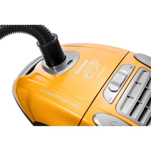 SENCOR SVC 900-EUE3 2in1 Porzsákos/porzsák nélküli porszívó, 3L/4,5L portartály, 700W, Narancssárga