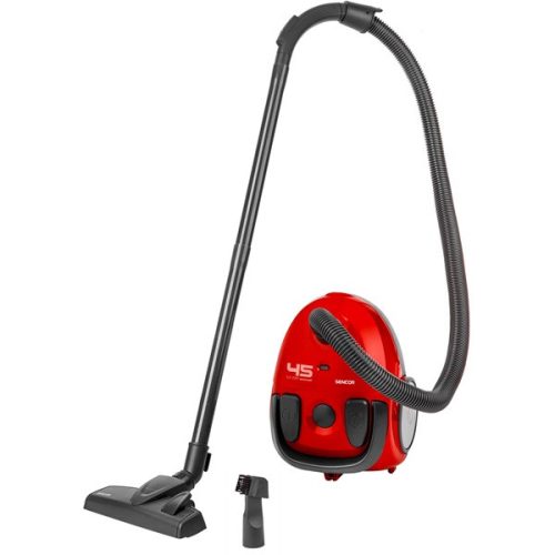 SENCOR SVC 45RD-EUE3 Porzsákos porszívó, portartály:1,5L, 850W, Piros