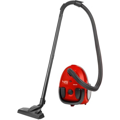 SENCOR SVC 45RD-EUE3 Porzsákos porszívó, portartály:1,5L, 850W, Piros