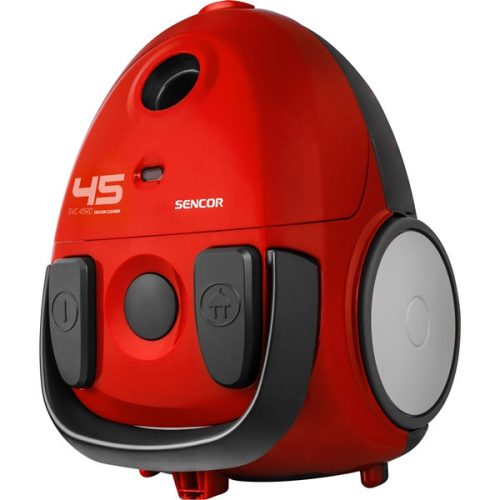SENCOR SVC 45RD-EUE3 Porzsákos porszívó, portartály:1,5L, 850W, Piros