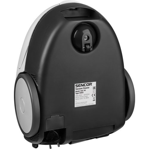 SENCOR SVC 45WH-EUE3 Porzsákos porszívó, portartály:1,5L, 850W, Fehér