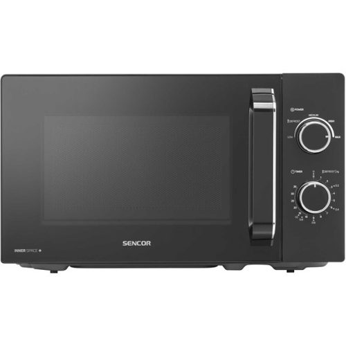SENCOR SMW 1919BK Mikrohullámú sütő, 5 fokozta, 20L, 700W, Fekete