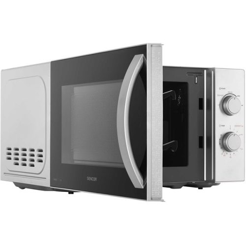 SENCOR SMW 2120SS Mikrohullámú sütő, 5 fokozat, 20L, 700W, Ezüst