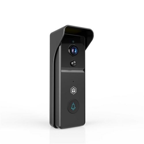 Nedis WIFICDP21BK WIFI videó kapucsengő (kapu telefon), 3MP Full HD 1296p, felhőtárhely / microSD foglalat, akkumulátor