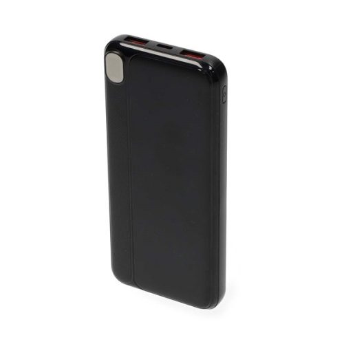 Nedis PBKPD20W125BK powerbank, hordozható külső akkumulátor, power bank 10000mAh, 1,5 / 1,67 / 2,0 / 2,22 / 3,0 A