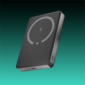   AVAX Powerbank PB600 FREELY+ Mágneses Vezeték nélküli 15W, USB-C 20W, 10000mAh, fekete