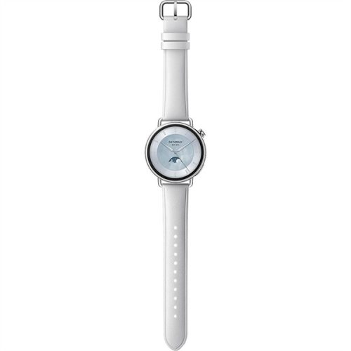 XIAOMI BHR07VUGL S4 Okosóra bőrszíjjal, 41mm, Fehér