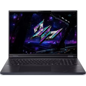   ACER Predator Helios PH18-I71-905T, 18" WQXGA Intel Core Ultra 9 290HX, 96GB, 2TB SSD, nV RTX 5080 Win11 Home fekete