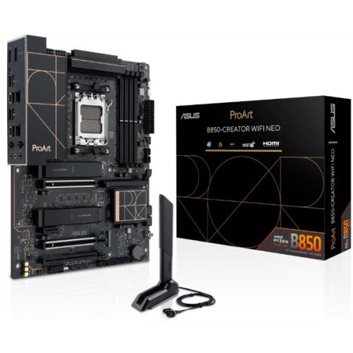 ASUS Alaplap AM5 PROART B850-CREATOR WIFI NEO AMD B850, ATX