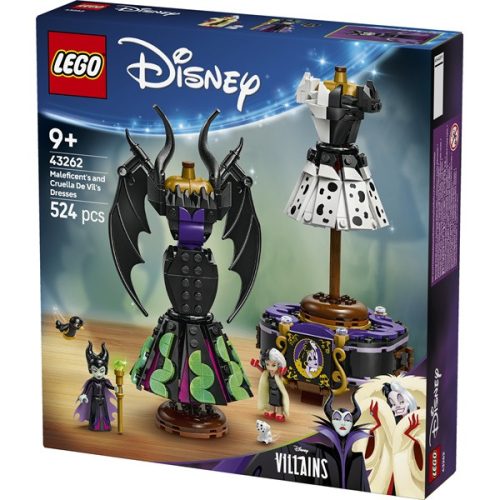 LEGO® | Disney gonosztevők Demóna és Szörnyella De Frász ruhái 43262