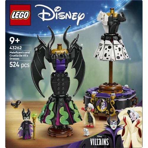 LEGO® | Disney gonosztevők Demóna és Szörnyella De Frász ruhái 43262