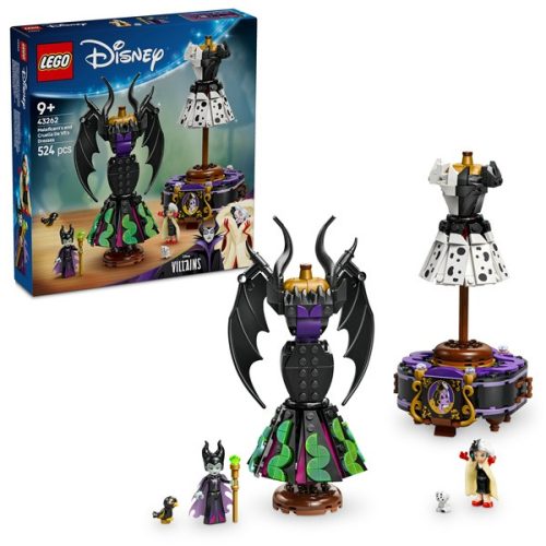 LEGO® | Disney gonosztevők Demóna és Szörnyella De Frász ruhái 43262
