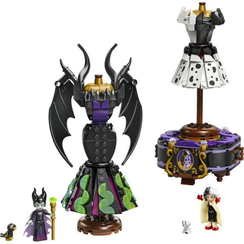 LEGO® | Disney gonosztevők Demóna és Szörnyella De Frász ruhái 43262