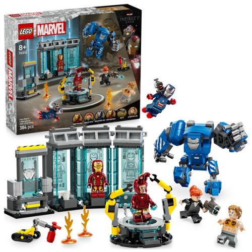 LEGO® | Marvel A Vasember laboratóriuma: páncélcsarnok minifigurákkal 76315