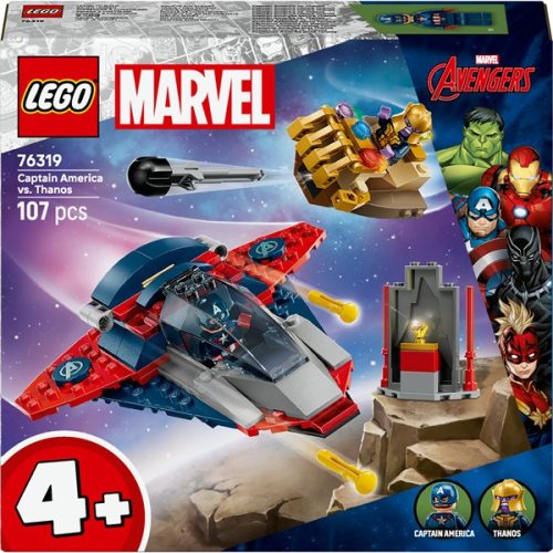 LEGO® | Marvel Amerika Kapitány vs. Thanos 2 minifigurával 76319