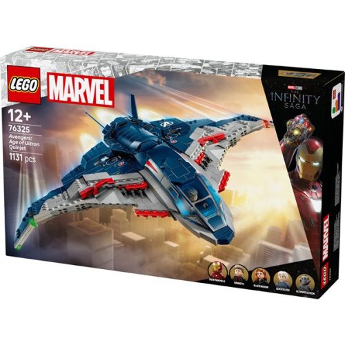 LEGO® | Marvel Bosszúállók: Ultron kora Quinjet, építőkészlet gyerekeknek 76325