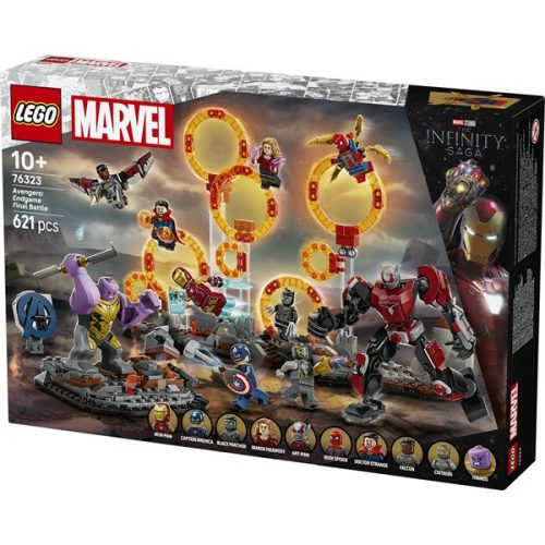 LEGO® | Marvel Bosszúállók: Végjáték a döntő csata, megépíthető szett 76323