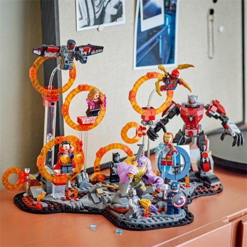 LEGO® | Marvel Bosszúállók: Végjáték a döntő csata, megépíthető szett 76323