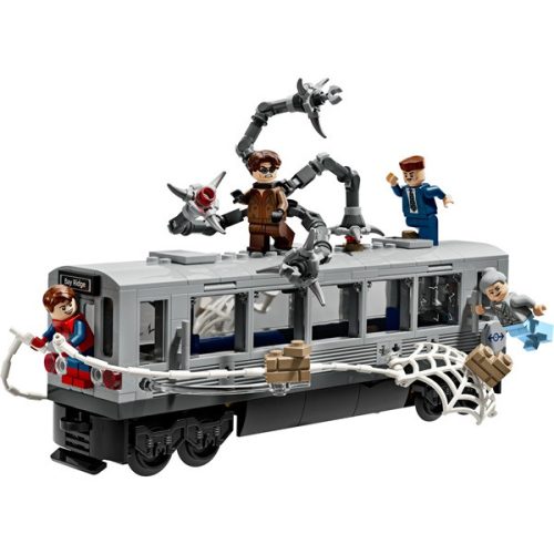 LEGO® | Marvel Pókember és Doc Ock csatája a metrókocsiban, építőjáték 76321