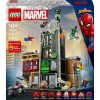 LEGO® | Marvel Pókember vs. Oscorp, szuperhős építőkészlet gyerekeknek 76324
