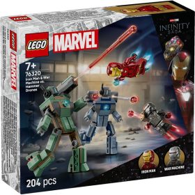   LEGO® | Marvel Vasember és Hadigép vs. Hammer-drónok, építőjáték 76320