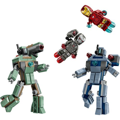 LEGO® | Marvel Vasember és Hadigép vs. Hammer-drónok, építőjáték 76320