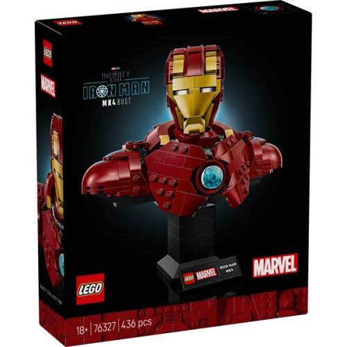 LEGO® | Marvel Vasember MK4 mellszobor, megépíthető modell felnőtteknek, minifigurával 76327