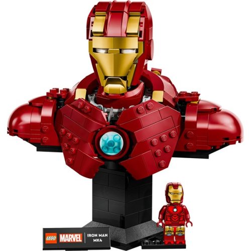 LEGO® | Marvel Vasember MK4 mellszobor, megépíthető modell felnőtteknek, minifigurával 76327