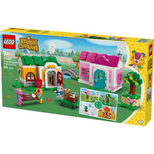 LEGO® Animal Crossing™ Kreatív házak: vidám évszakok, építőkészlet 77057