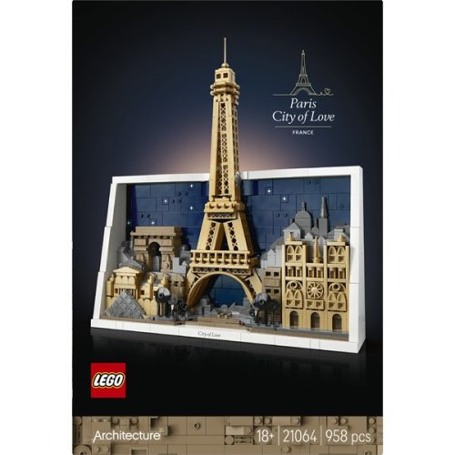 LEGO® Architecture Párizs – a szerelem városa 21064