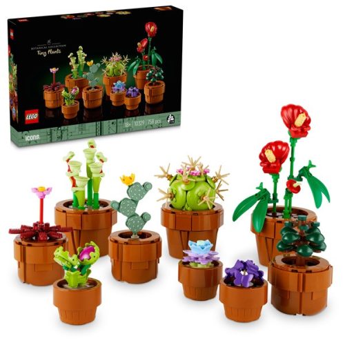 LEGO® Botanicals Apró cserepes növények építőkészlet felnőtteknek 10329