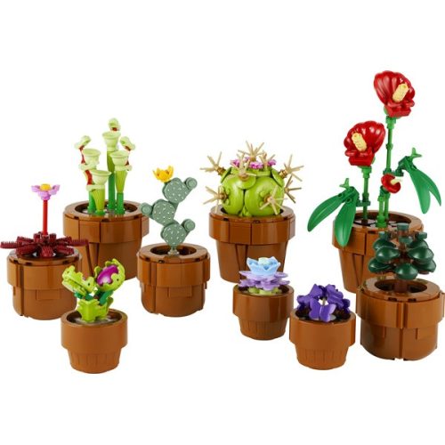 LEGO® Botanicals Apró cserepes növények építőkészlet felnőtteknek 10329