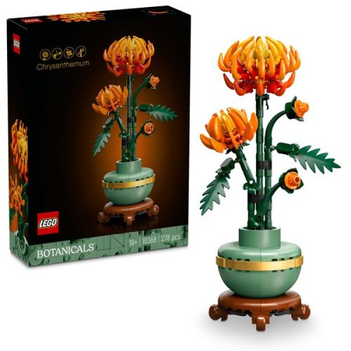 LEGO® Botanicals Krizantém virágdekorációs építőszett 10368