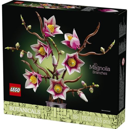LEGO® Botanicals Magnóliaágak, virágdekoráció 11510