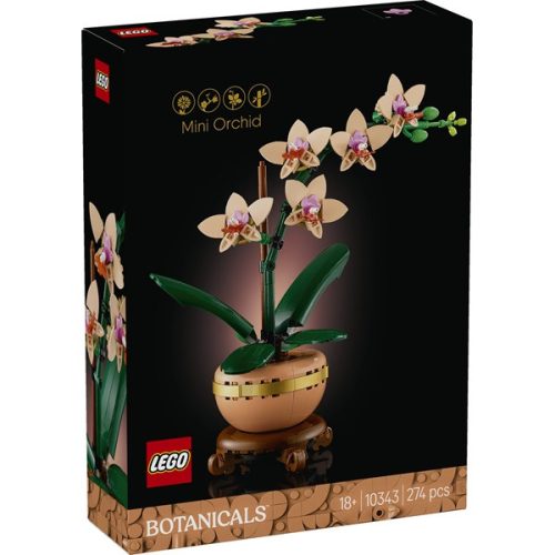 LEGO® Botanicals Mini orchidea, ajándék növény 10343