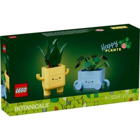   LEGO® Botanicals Mosolygós növények, polcdekoráció 10349
