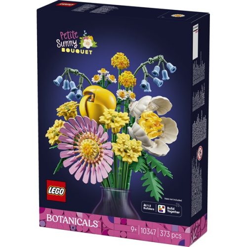 LEGO® Botanicals Napsárga virágcsokor, virágdekorációs készlet 10347