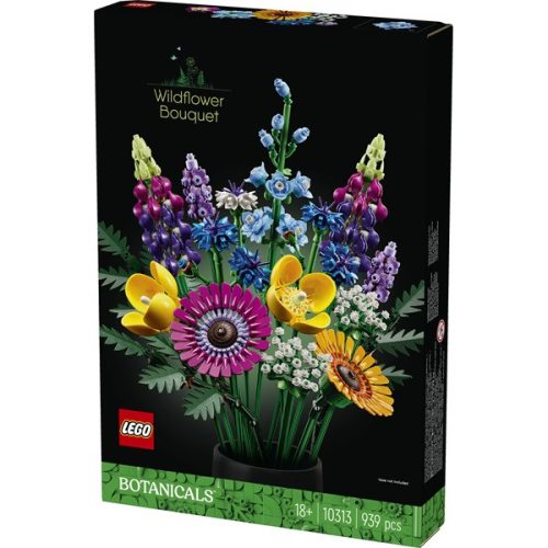 LEGO® Botanicals Vadvirág-csokor építőkészlet 10313