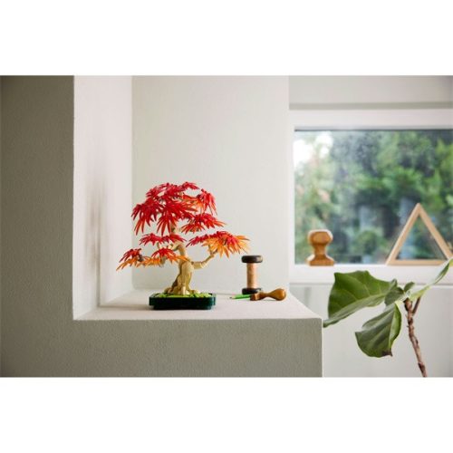 LEGO® Botanicals Vöröslevelű japán juhar bonsai, növénydekoráció 10348