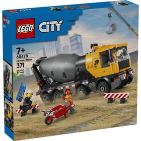   LEGO® City Betonkeverő teherautó építőjáték gyerekeknek 60478