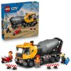 LEGO® City Betonkeverő teherautó építőjáték gyerekeknek 60478
