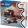 LEGO® City F1®-es kamion egy F1®-es Audi versenyautóval játék 60493