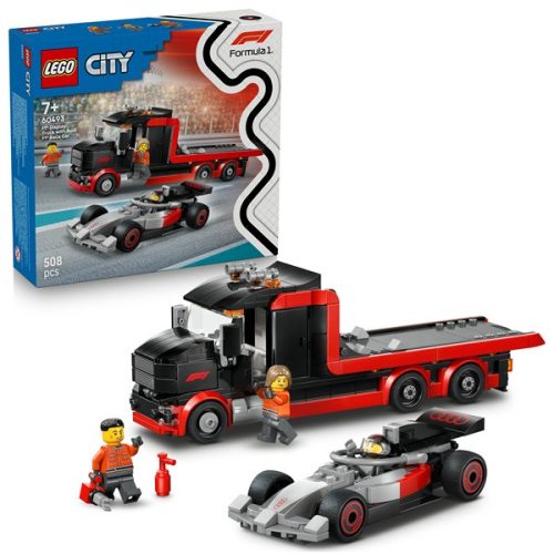 LEGO® City F1®-es kamion egy F1®-es Audi versenyautóval játék 60493