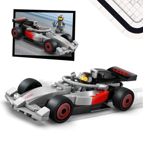 LEGO® City F1®-es kamion egy F1®-es Audi versenyautóval játék 60493