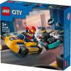LEGO® City Gokartok és versenypilóták játékkészlet 60400