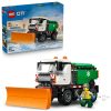 LEGO® City Hókotró teherautó játék jármű minifigurával 60490