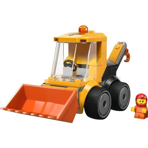 LEGO® City Járgányok – Építőipari rakodógép játéképítő-készlet 60483