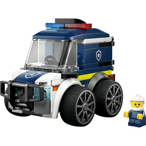 LEGO® City Járgányok – Rendőrségi teherautó játéképítő-készlet 60481